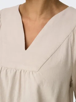 ONLCARO Linnen T-shirts