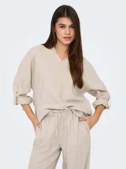 ONLCARO Linnen Tuniek