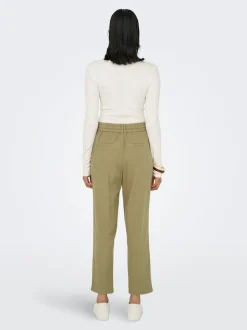 ONLCARO-POPTRASH Comfort fit Linnen Broeken