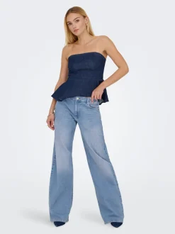 ONLCHRIS Low waist Wide leg fit Jeans