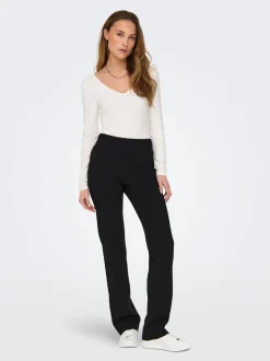 ONLCLEVER Slim fit Broek met wijde pijpen