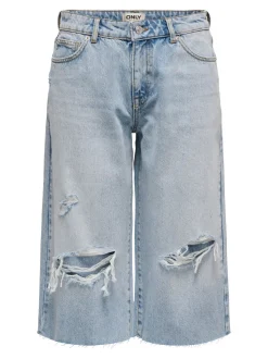 ONLCOBAIN Mid waist Loose fit Denim shorts