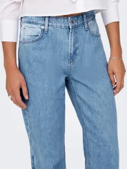 ONLCOBAIN Mid waist Wide leg fit Jeans