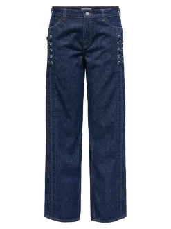 ONLCOBAIN Mid waist Wide leg fit Jeans