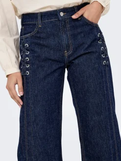 ONLCOBAIN Mid waist Wide leg fit Jeans