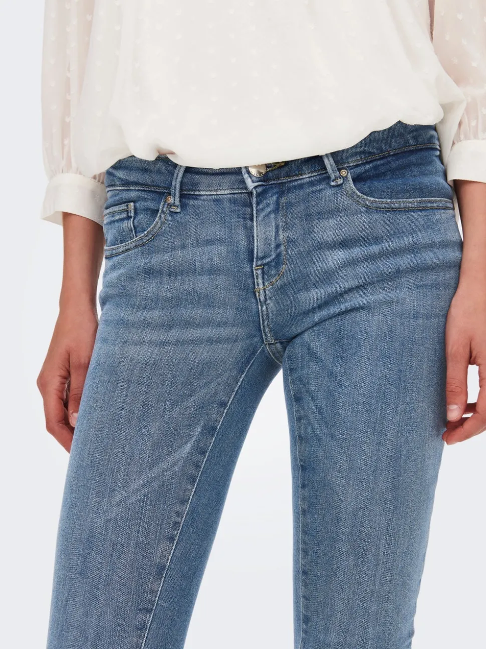 ONLCORAL Super low waist Skinny fit Jeans