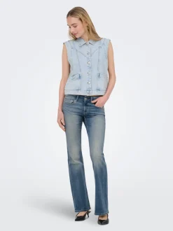 ONLCORAL Low waist Flared fit Jeans