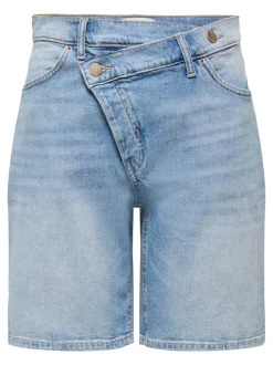 ONLCROSSOVER Mid waist Regular fit Denim shorts