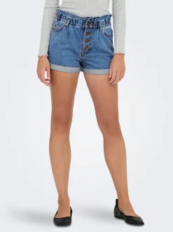 ONLCUBA High waist Relaxed fit Denim shorts