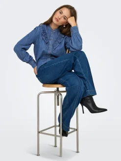 ONLDASHA-SEVIGNY Denim overhemd