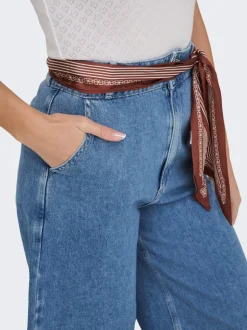 ONLDAVINA Mid waist Regular fit Denim shorts