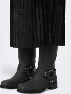 ONLDELIA Plissé rok Midi-rok