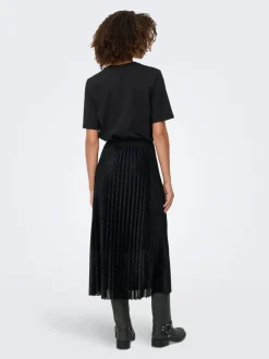 ONLDELIA Plissé rok Midi-rok