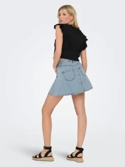ONLEDEN Denim Denim rok Korte rok