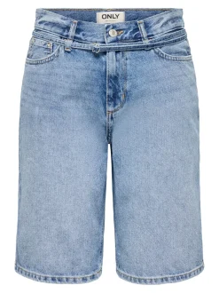 ONLELLA Mid waist Regular fit Denim shorts