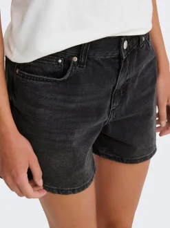 ONLELLA Mid waist Regular fit Denim shorts