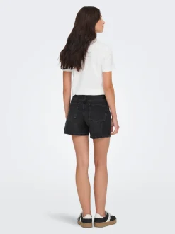 ONLELLA Mid waist Regular fit Denim shorts