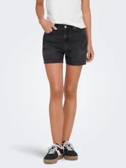 ONLELLA Mid waist Regular fit Denim shorts