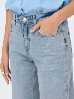ONLELLA Mid waist Straight fit Jeans