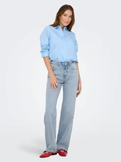ONLELLA Mid waist Straight fit Jeans
