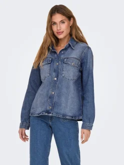 ONLELLA Denim overhemd