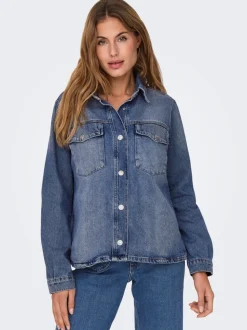 ONLELLA Denim overhemd