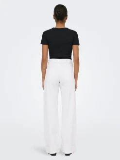 ONLELLA Mid waist Wide leg fit Jeans