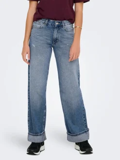 ONLELLA Mid waist Wide leg fit Jeans
