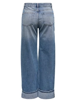 ONLELLA Mid waist Wide leg fit Jeans