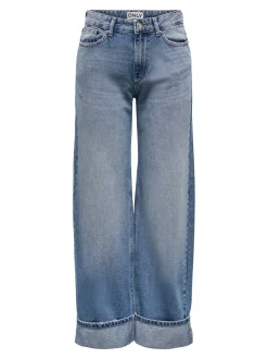 ONLELLA Mid waist Wide leg fit Jeans