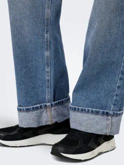 ONLELLA Mid waist Wide leg fit Jeans
