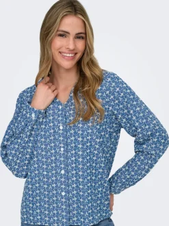 ONLELVIRA Denim overhemd