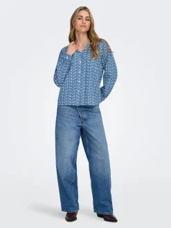 ONLELVIRA Denim overhemd