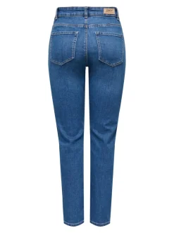 ONLEMEL High waist Straight fit Enkel lengte Jeans