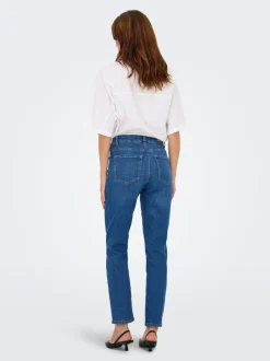 ONLEMEL High waist Straight fit Enkel lengte Jeans