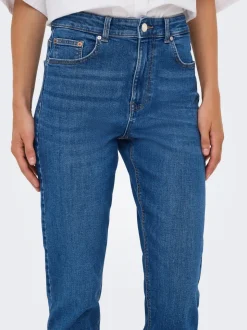 ONLEMEL High waist Straight fit Enkel lengte Jeans