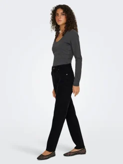 ONLEMEL High waist Straight fit Enkel lengte Jeans