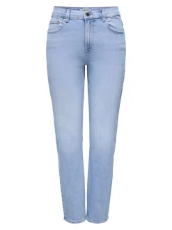 ONLEMEL High waist Straight fit Enkel lengte Jeans