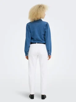 ONLEMEL High waist Straight fit Enkel lengte Jeans