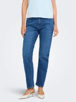 ONLEMEL High waist Straight fit Enkel lengte Jeans