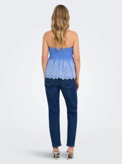 ONLEMEL High waist Straight fit Enkel lengte Jeans
