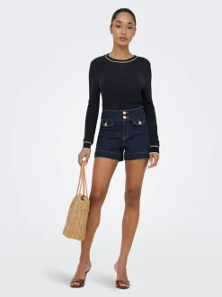 ONLEMILIA High waist Regular fit Denim shorts