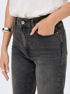 ONLEMILY High waist Straight fit Enkel lengte Jeans