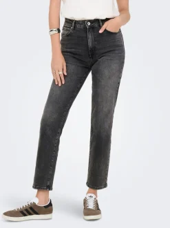 ONLEMILY High waist Straight fit Enkel lengte Jeans
