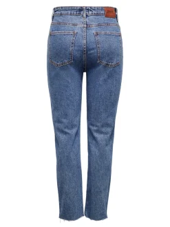 ONLEMILY High waist Straight fit Cropped Jeans