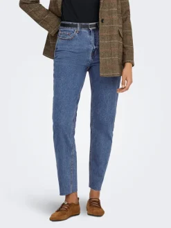 ONLEMILY High waist Straight fit Cropped Jeans