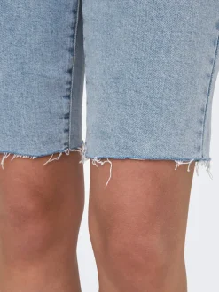 ONLEMILY High waist Straight fit Denim shorts