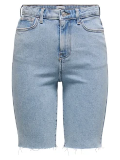 ONLEMILY High waist Straight fit Denim shorts