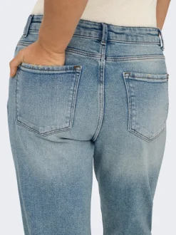 ONLEMILY High waist Straight fit Enkel lengte Jeans