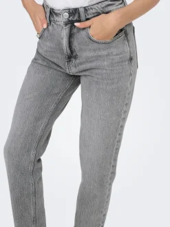 ONLEMILY High waist Straight fit Enkel lengte Jeans